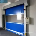 Blue Electric Operate Warehouse Fast Rolling PVC Door